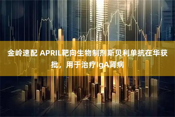 金岭速配 APRIL靶向生物制剂斯贝利单抗在华获批，用于治疗IgA肾病